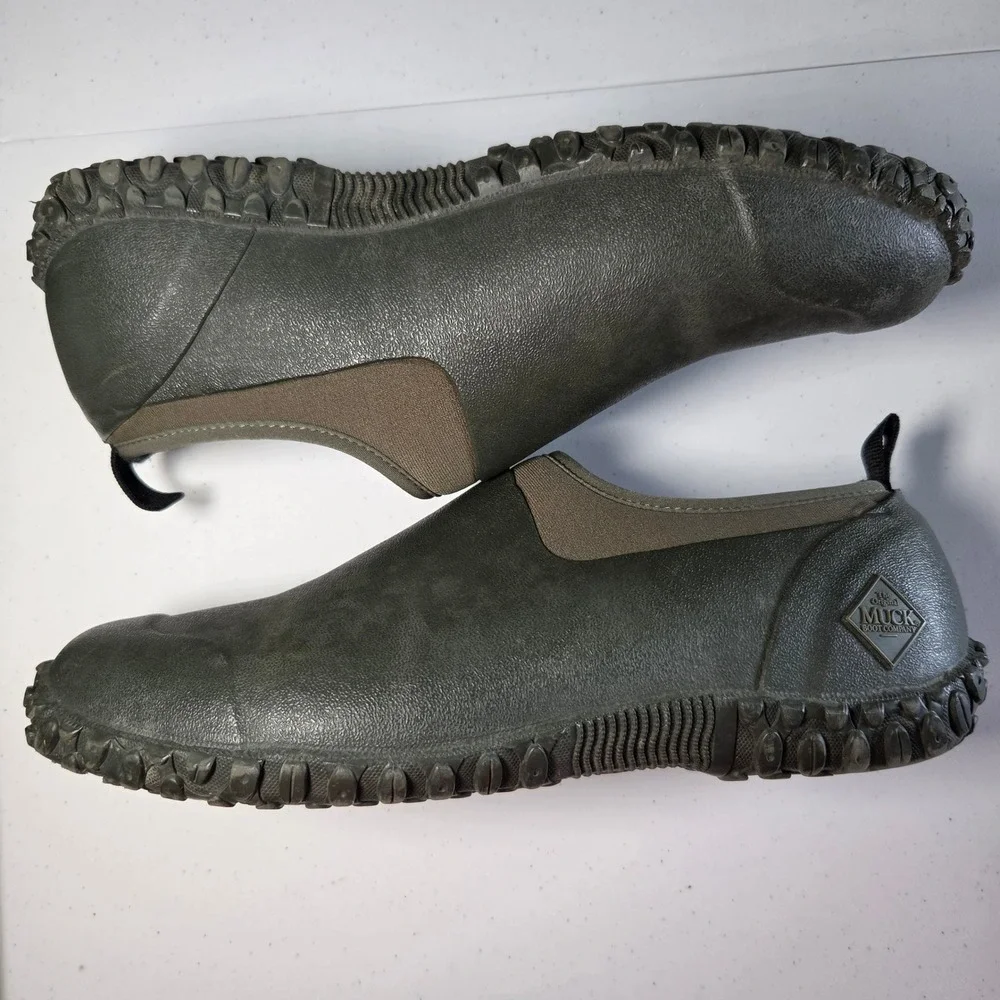 Muck Boot Company Muckster II Low Mens 11 Moss Green Waterproof Garden Shoes